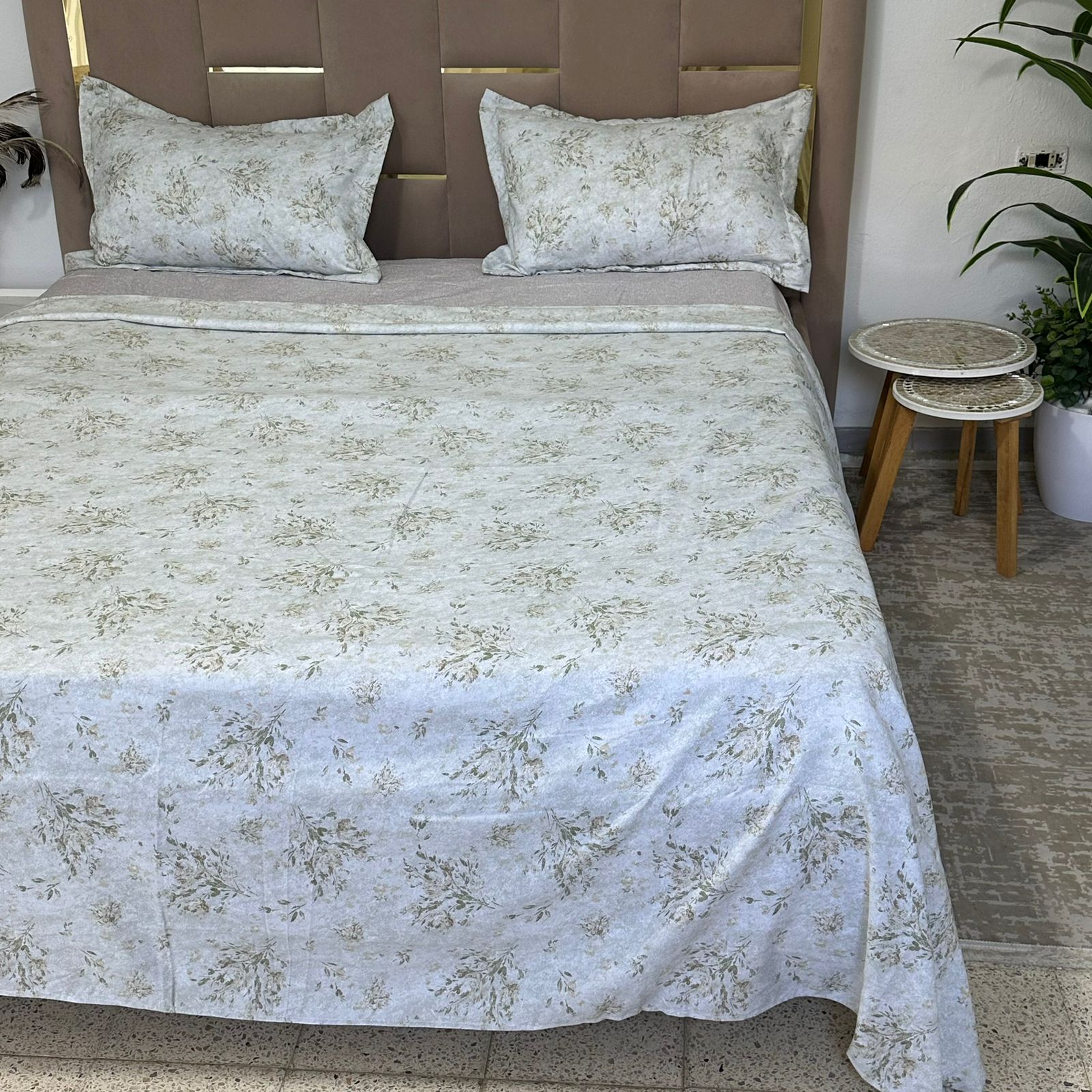 Parure de Lit 4 pièces en coton microfibre de qualité supérieure