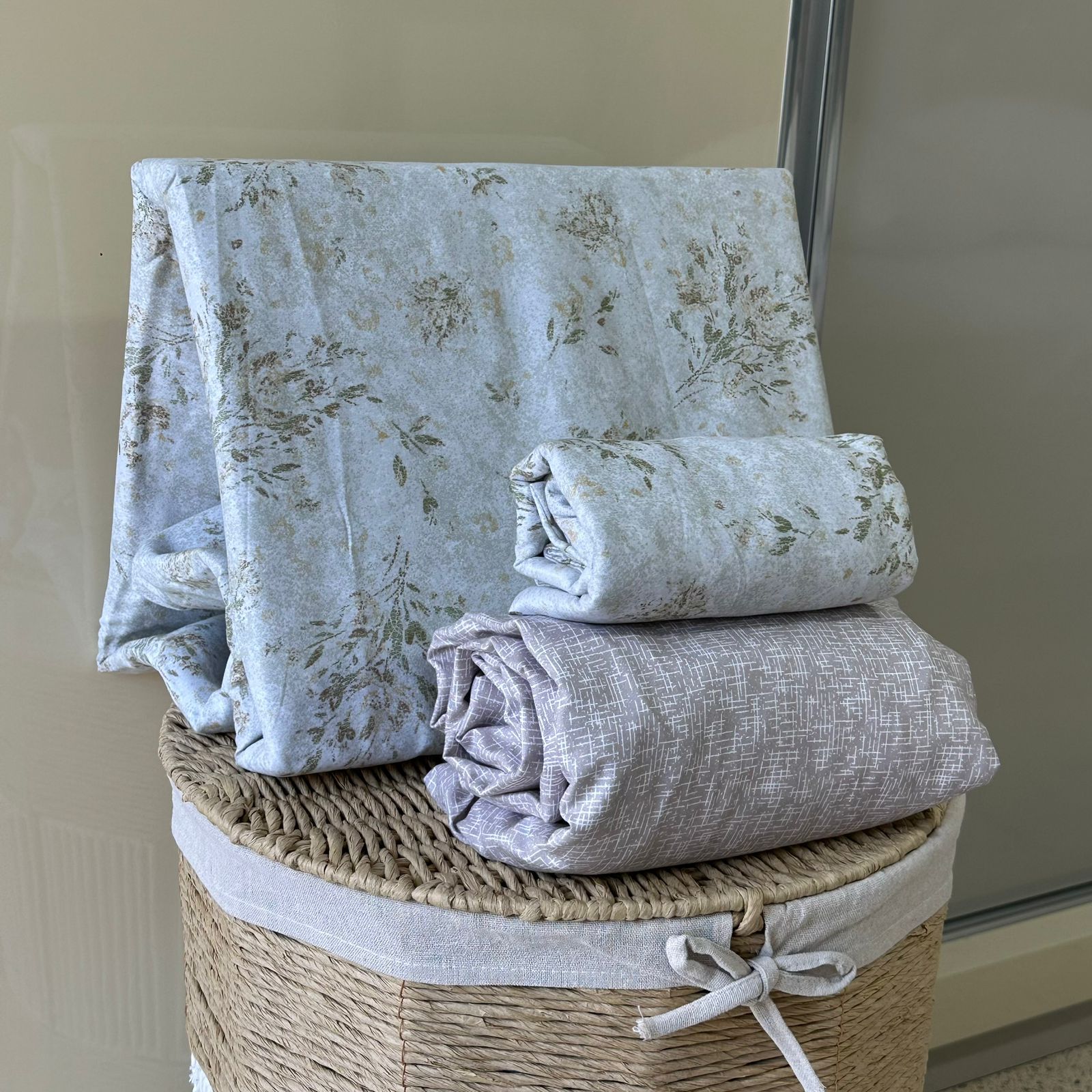 Parure de Lit 4 pièces en coton microfibre de qualité supérieure