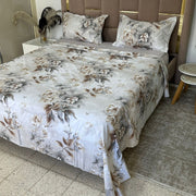 Parure de Lit 4 pièces en coton microfibre de qualité supérieure