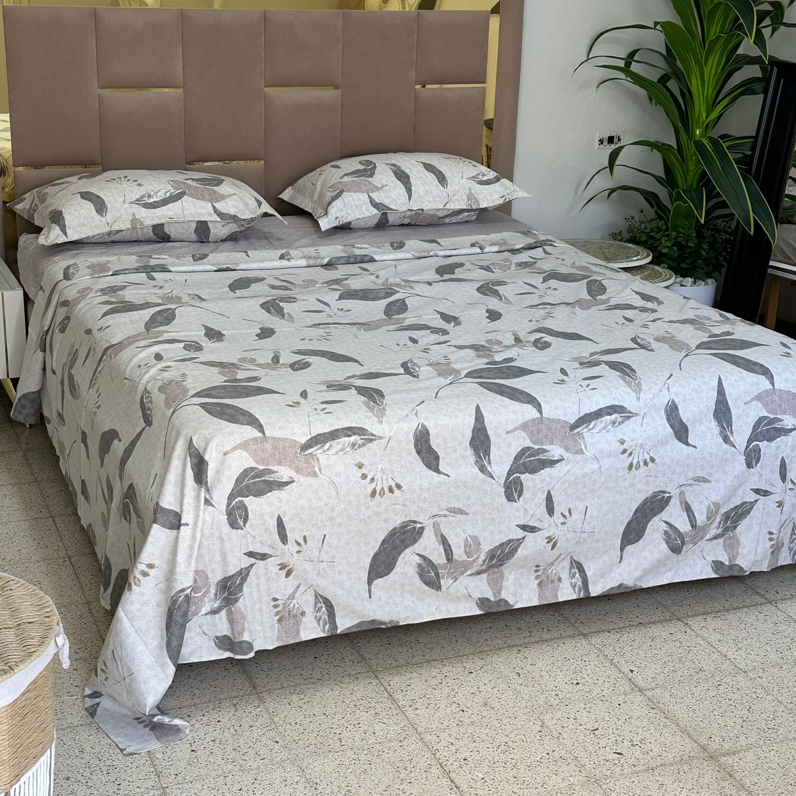 Parure de Lit 4 pièces en coton microfibre de qualité supérieure