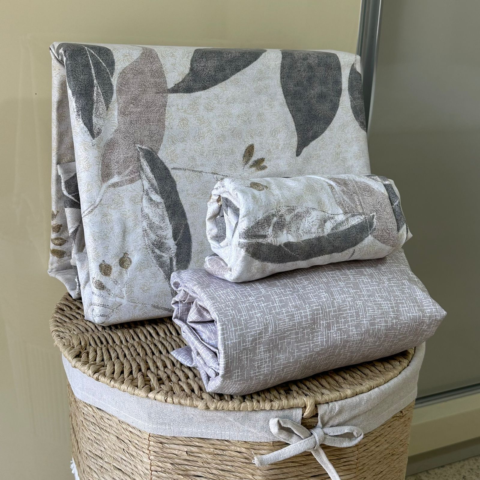 Parure de Lit 4 pièces en coton de qualité supérieure