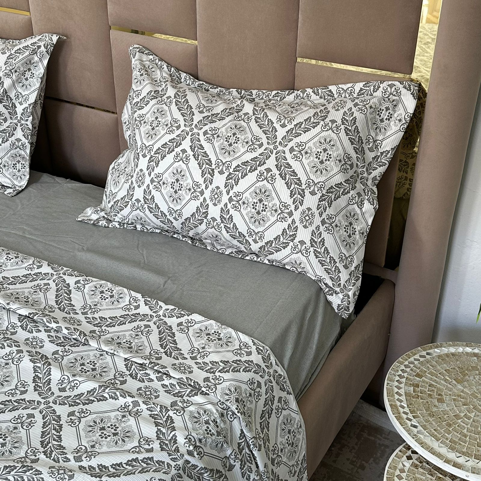 Parure de Lit 4 pièces en coton microfibre de qualité supérieure