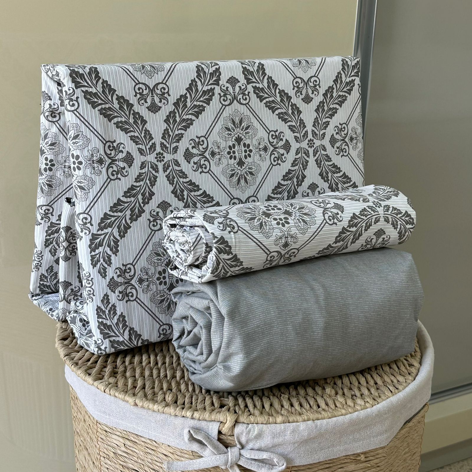 Parure de Lit 4 pièces en coton microfibre de qualité supérieure