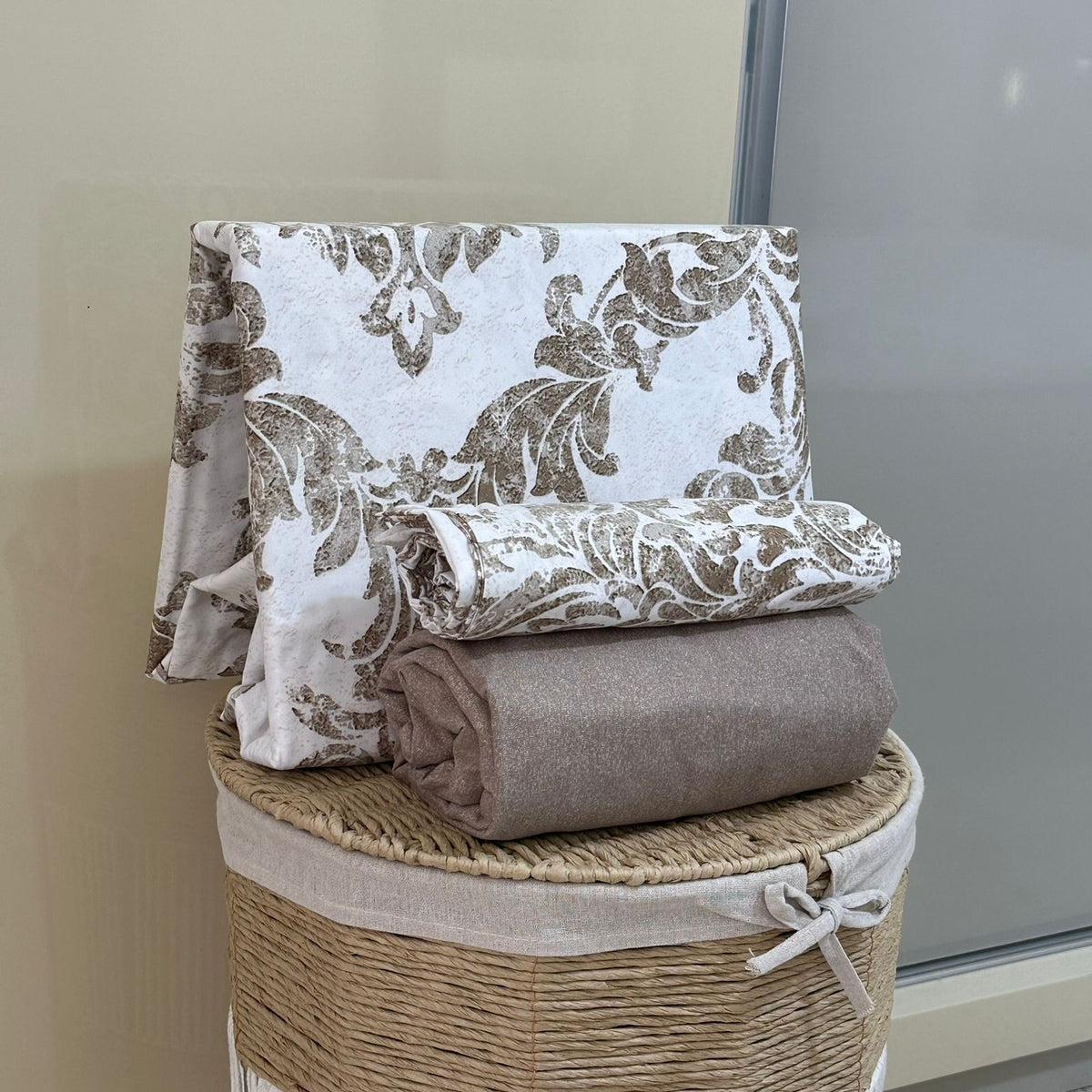 Parure de Lit 4 pièces en coton de qualité supérieure ref8-8
