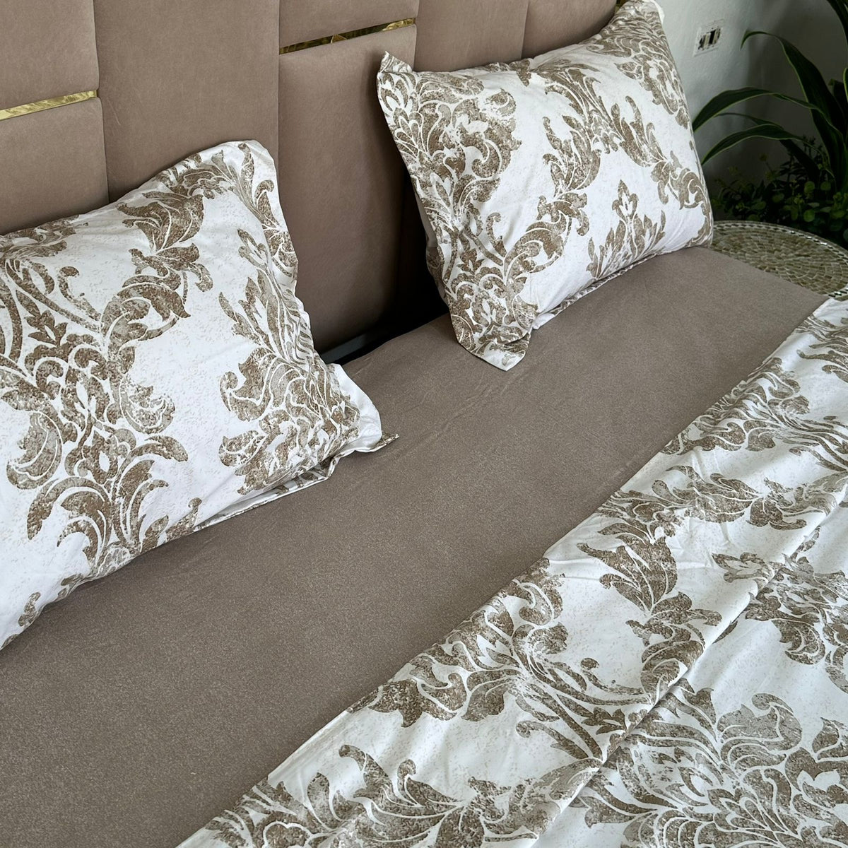 Parure de Lit 4 pièces en coton de qualité supérieure ref8-8