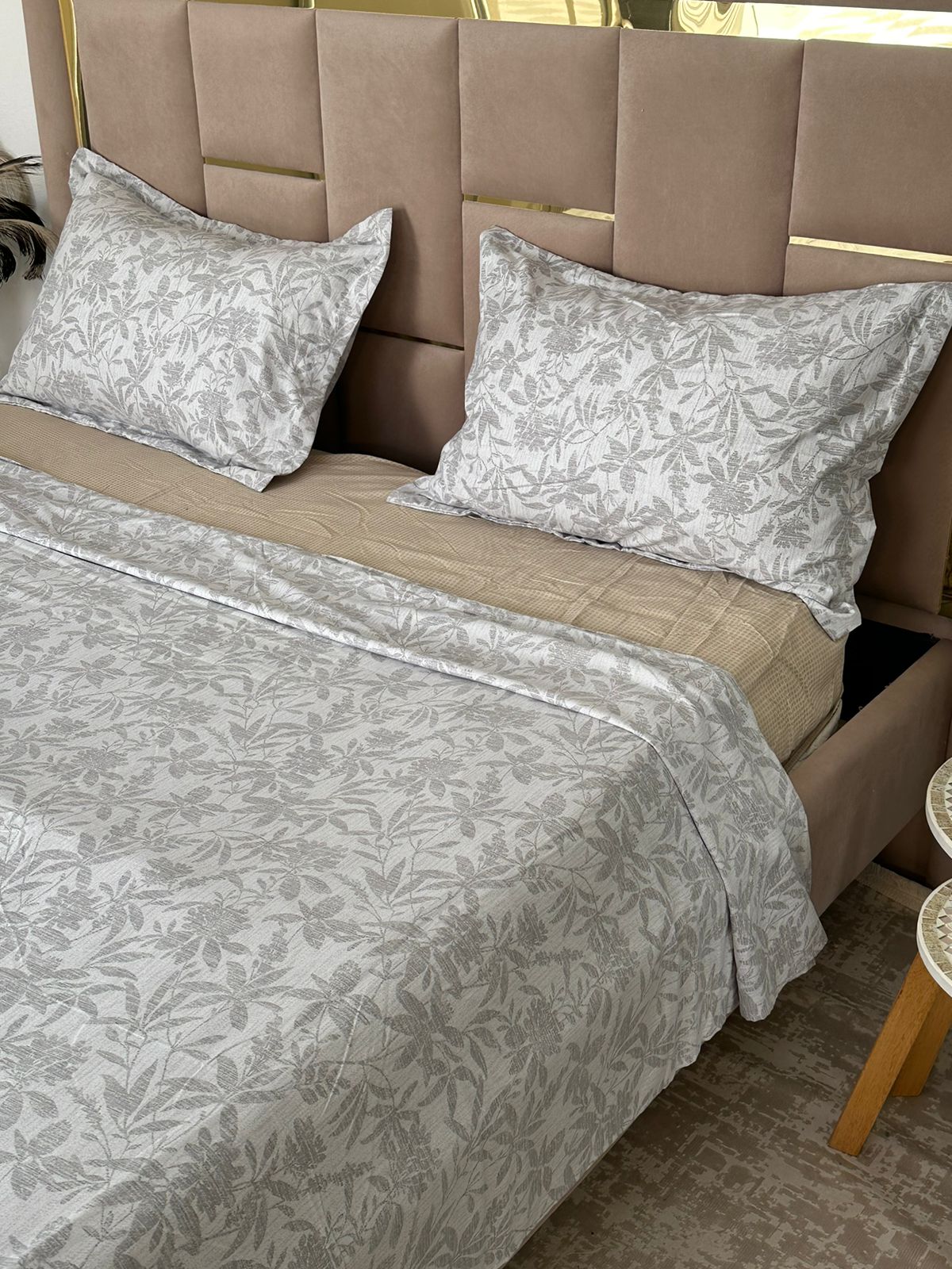 Parure de Lit 4 pièces en coton microfibre de qualité supérieure