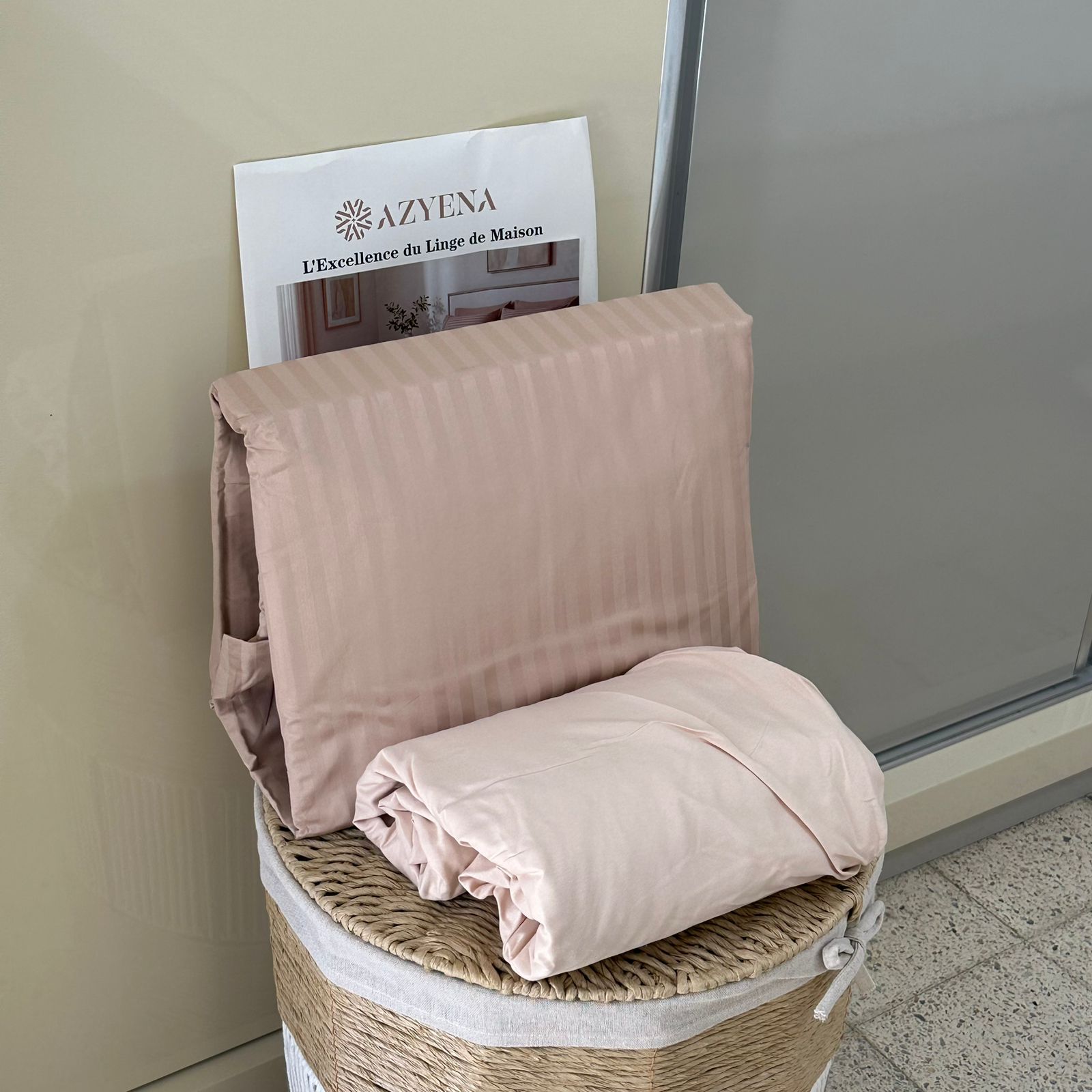 Parure de Lit 4 pièces en coton microfibre de qualité supérieure