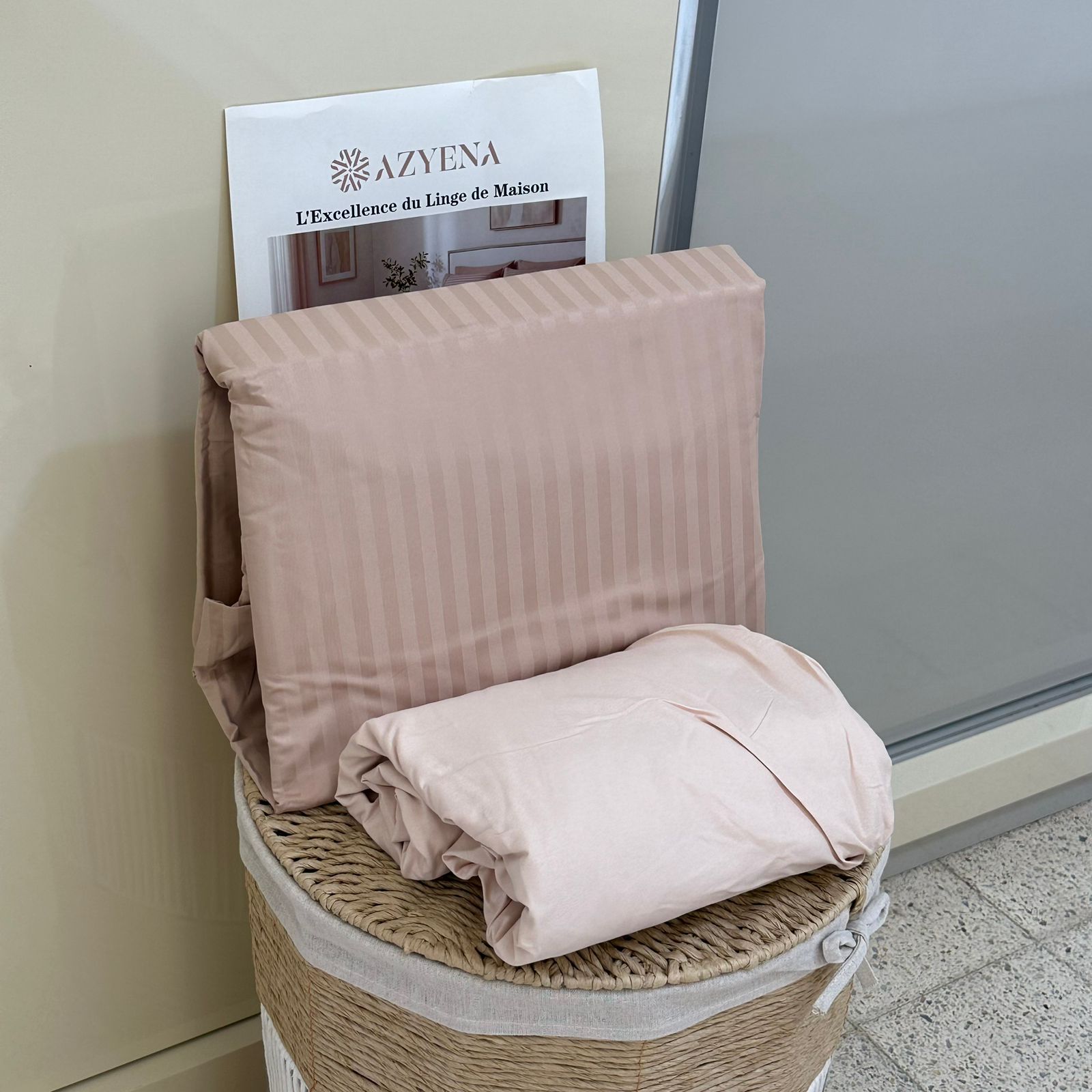 Parure de Lit 4 pièces en coton microfibre de qualité supérieure