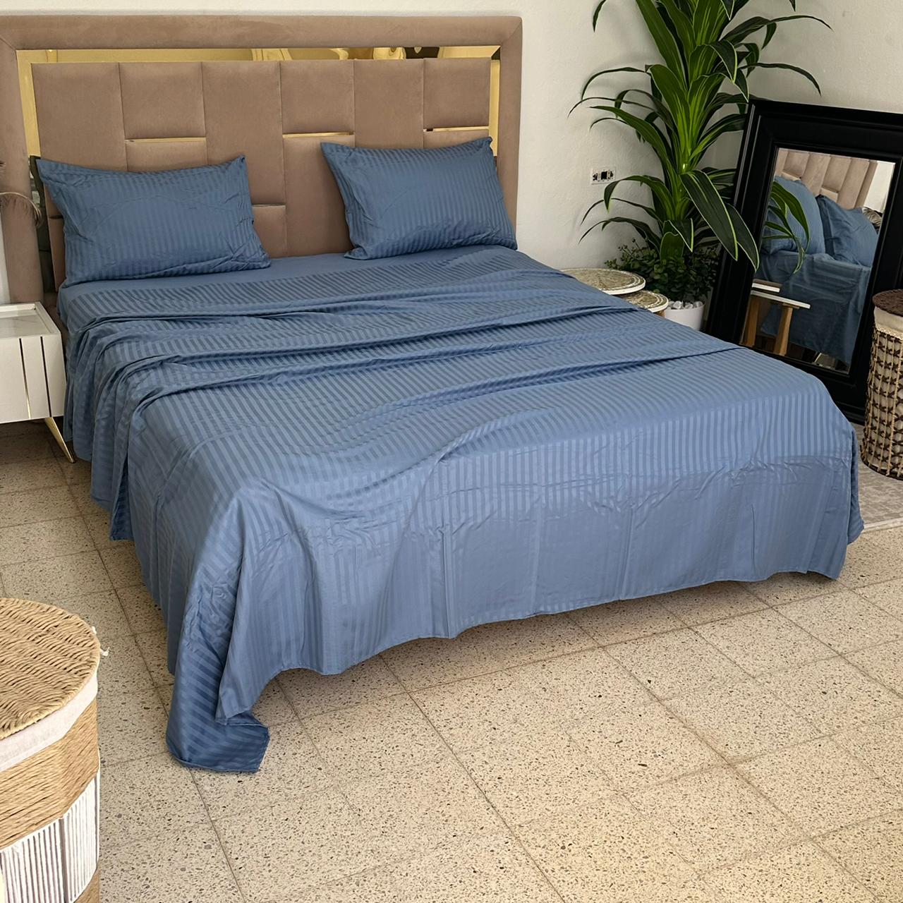 Parure de Lit 4 pièces en coton microfibre de qualité supérieure