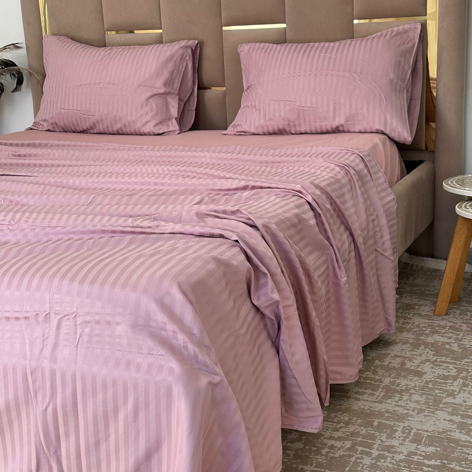 Parure de Lit 4 pièces en coton microfibre de qualité supérieure
