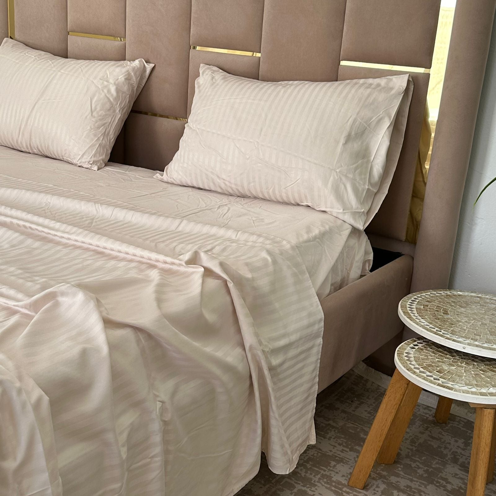 Parure de Lit 4 pièces en coton microfibre de qualité supérieure
