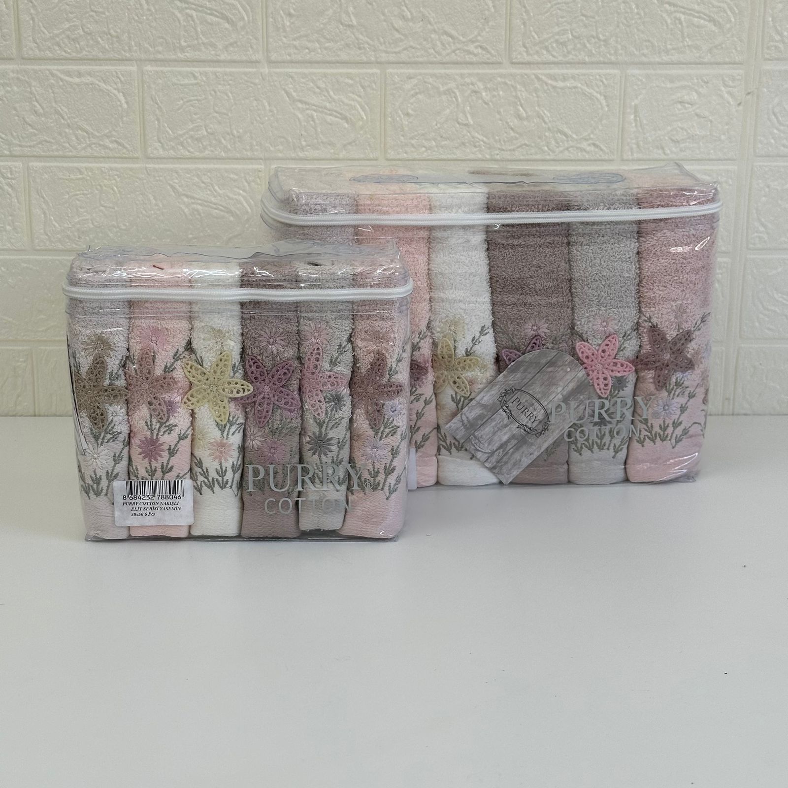 Offre Spéciale 12 Serviettes de Bain Coton 90*50 cm / 50*30 cm