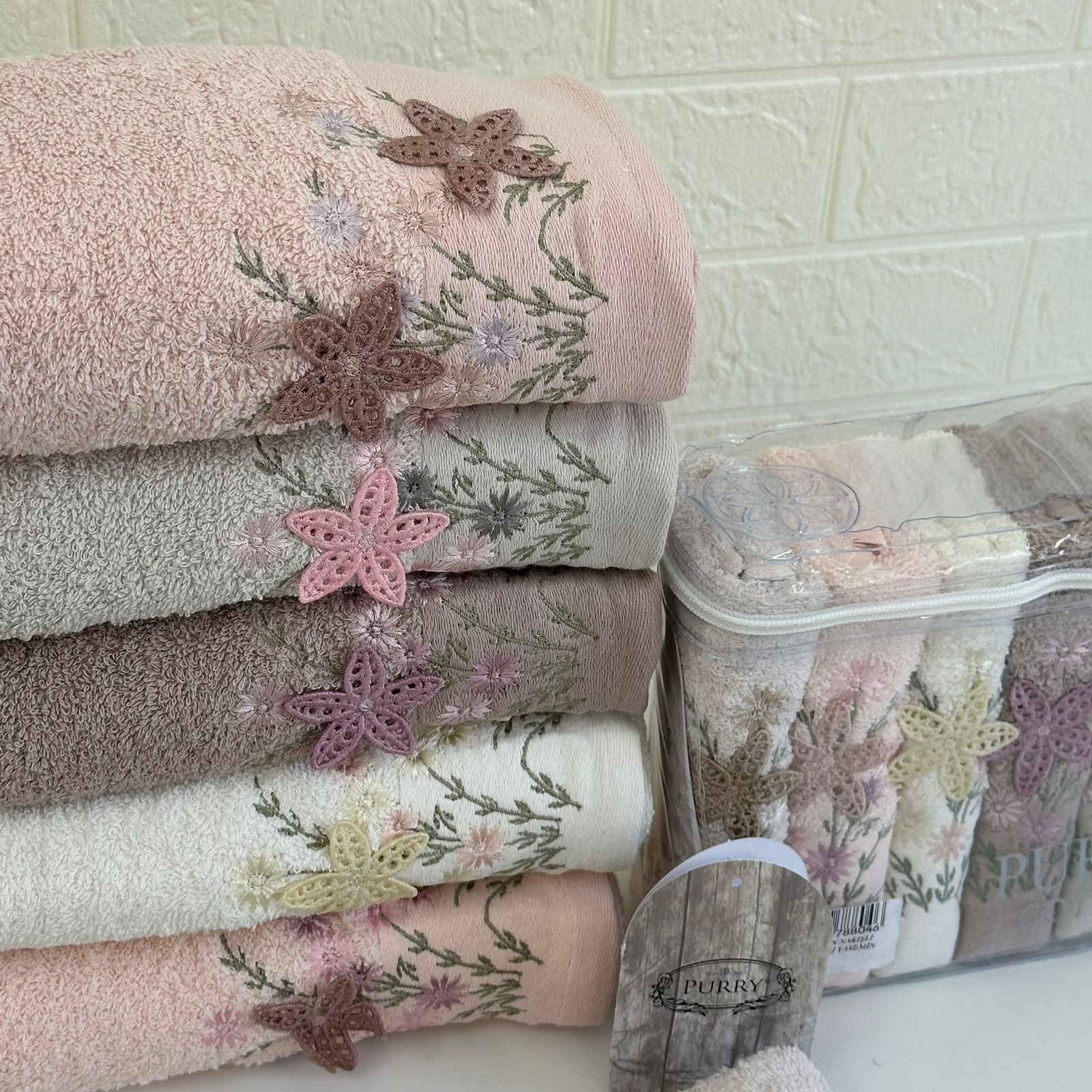 Offre Spéciale 12 Serviettes de Bain Coton 90*50 cm / 50*30 cm