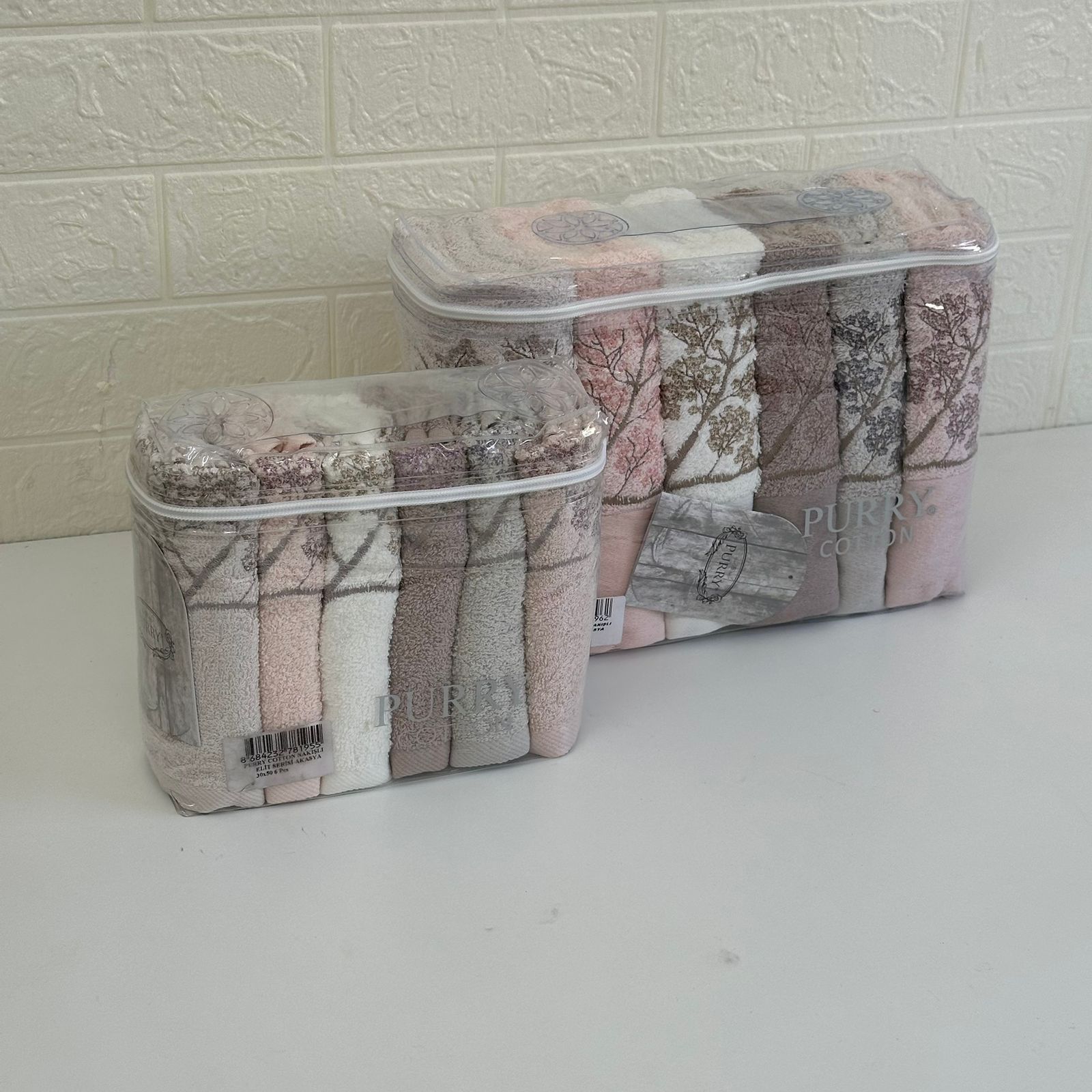 Offre Spéciale 12 Serviettes de Bain Coton 90*50 cm / 50*30 cm