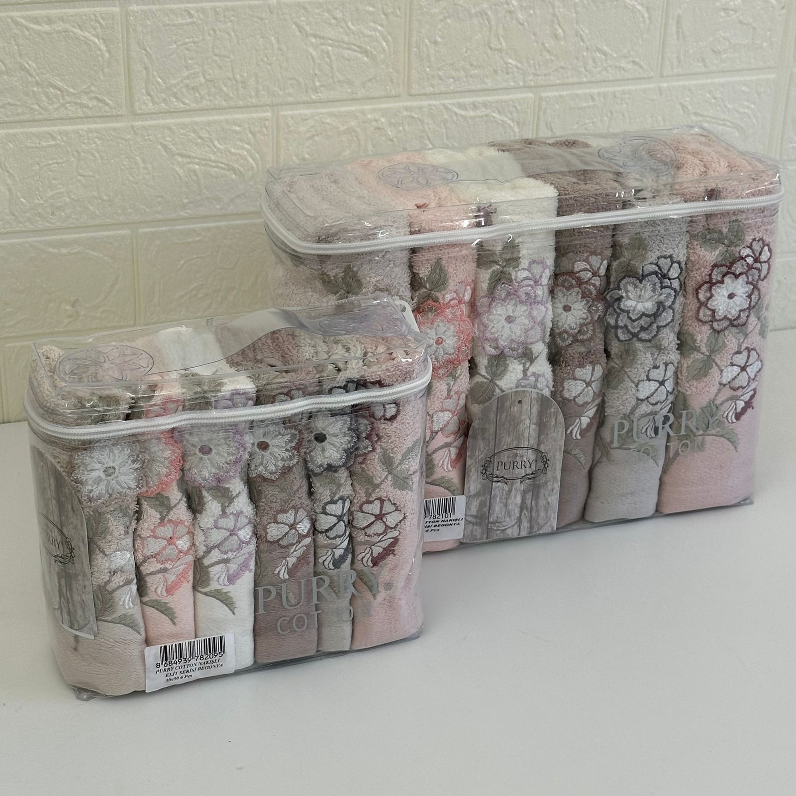 Offre Spéciale 12 Serviettes de Bain Coton 90*50 cm / 50*30 cm