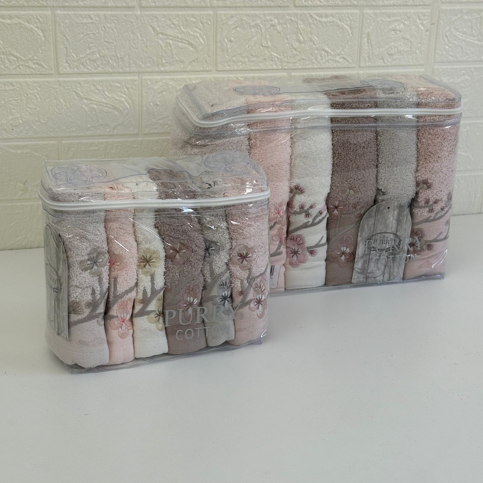 Offre Spéciale 12 Serviettes de Bain Coton 90*50 cm / 50*30 cm