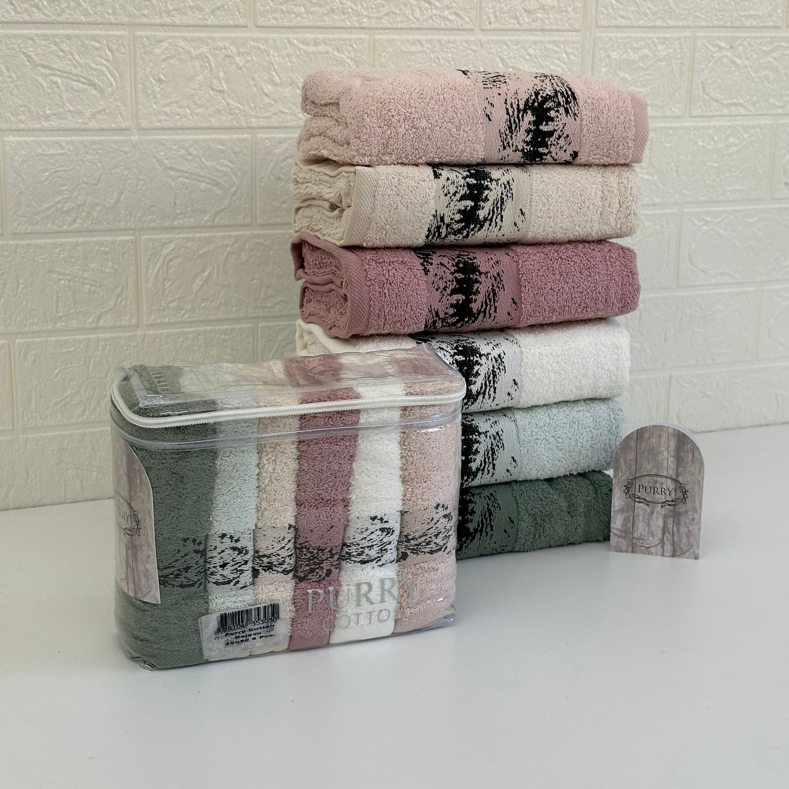 Offre Spéciale 12 Serviettes de Bain Coton 90*50 cm / 50*30 cm