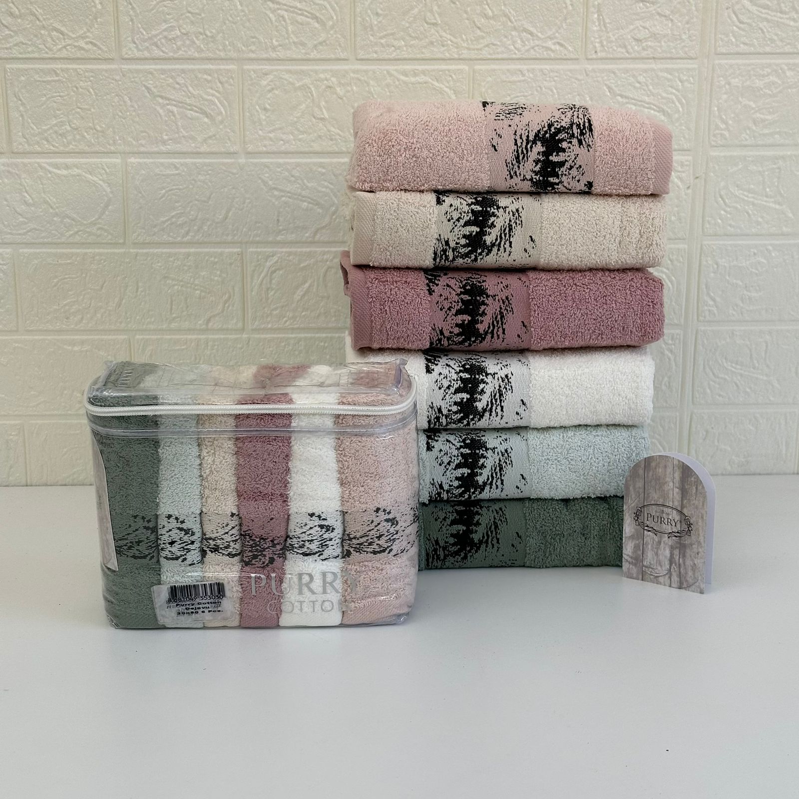 Offre Spéciale 12 Serviettes de Bain Coton 90*50 cm / 50*30 cm