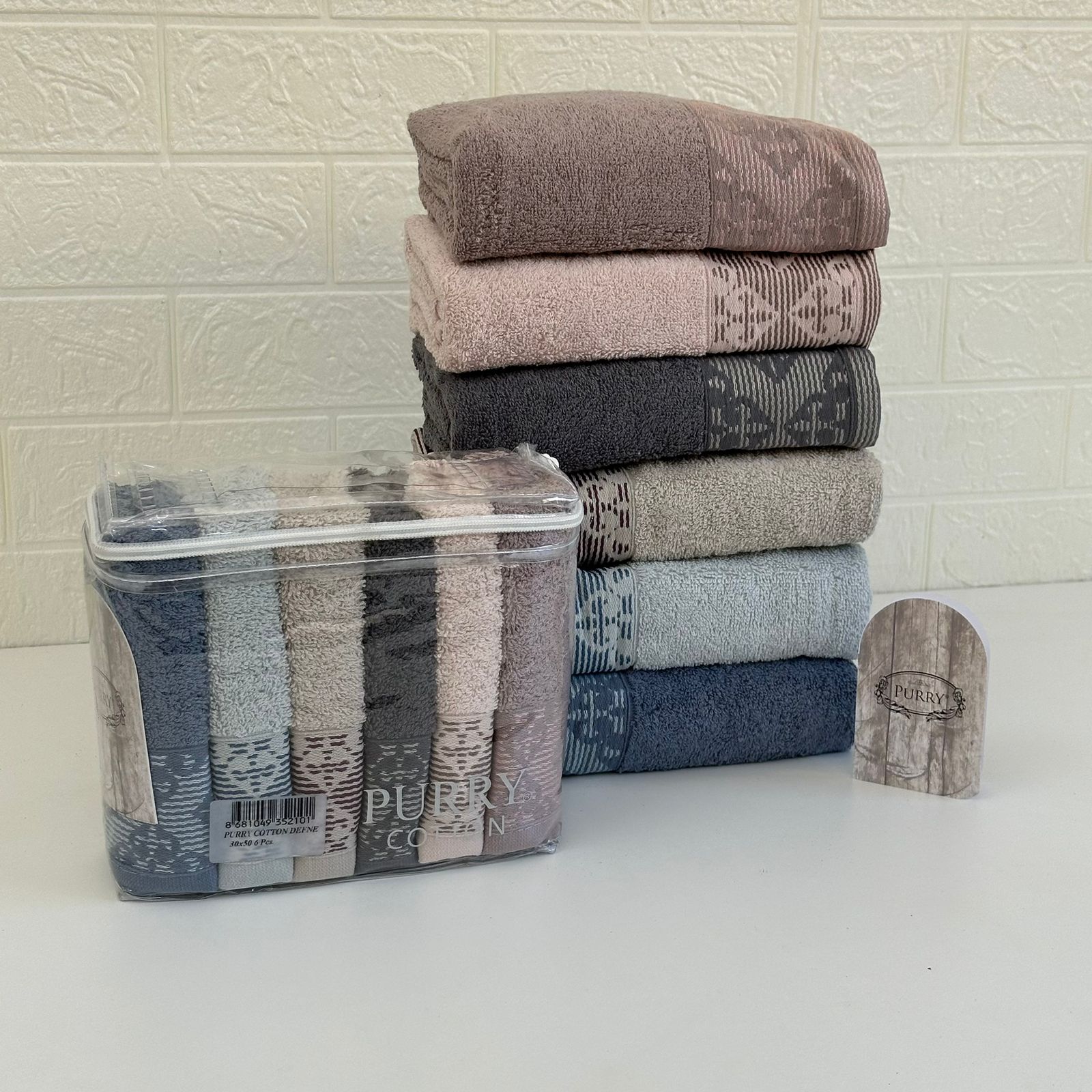 Offre Spéciale 12 Serviettes de Bain Coton 90*50 cm / 50*30 cm