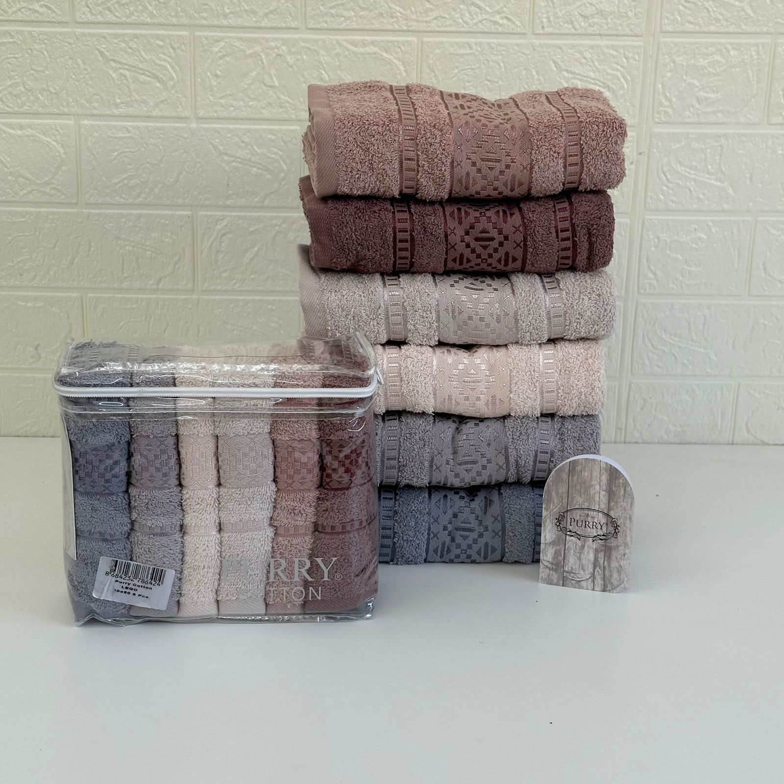 Offre Spéciale 12 Serviettes de Bain Coton 90*50 cm / 50*30 cm