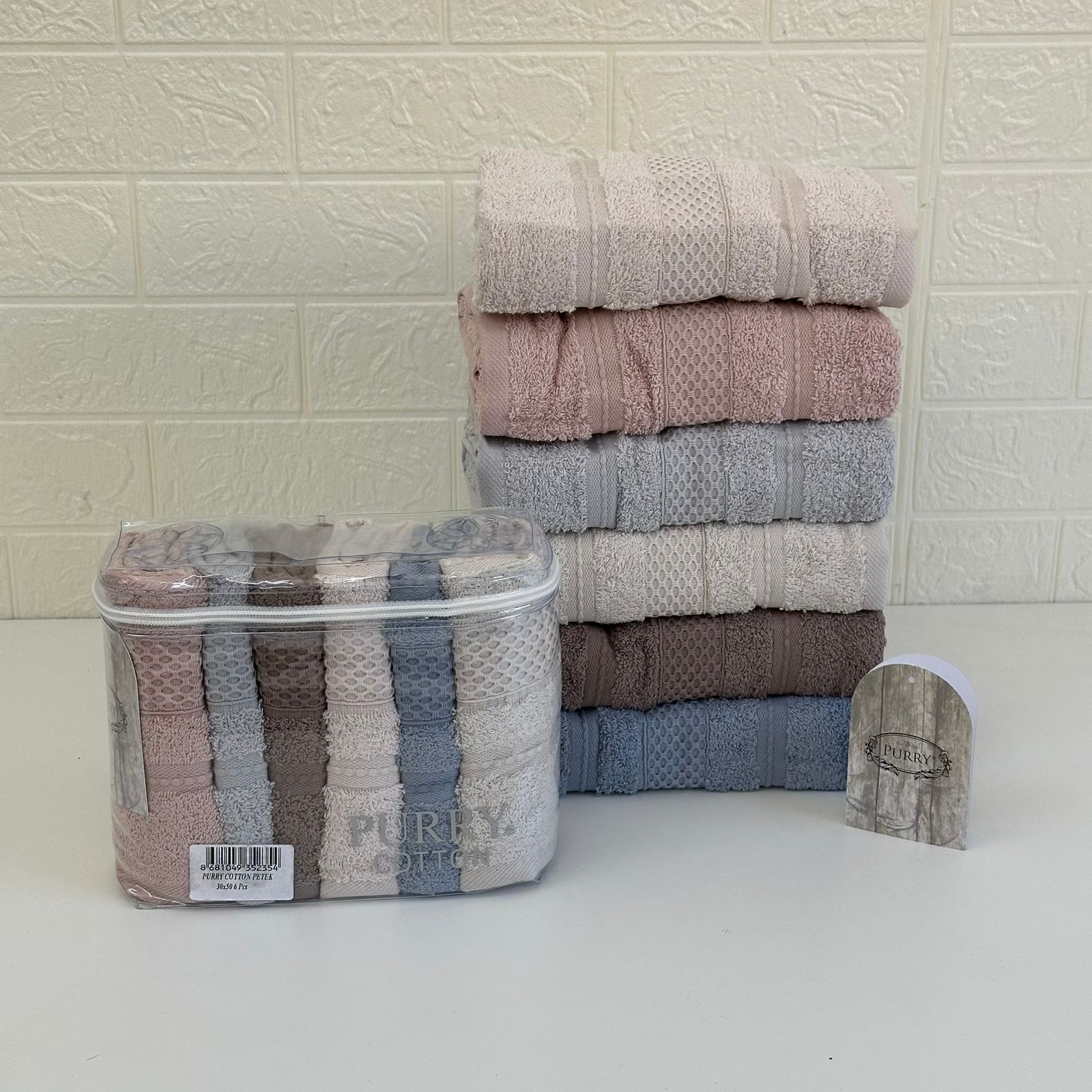 Offre Spéciale 12 Serviettes de Bain Coton 90*50 cm / 50*30 cm