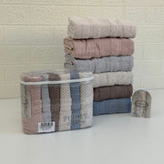 Offre Spéciale 12 Serviettes de Bain Coton 90*50 cm / 50*30 cm