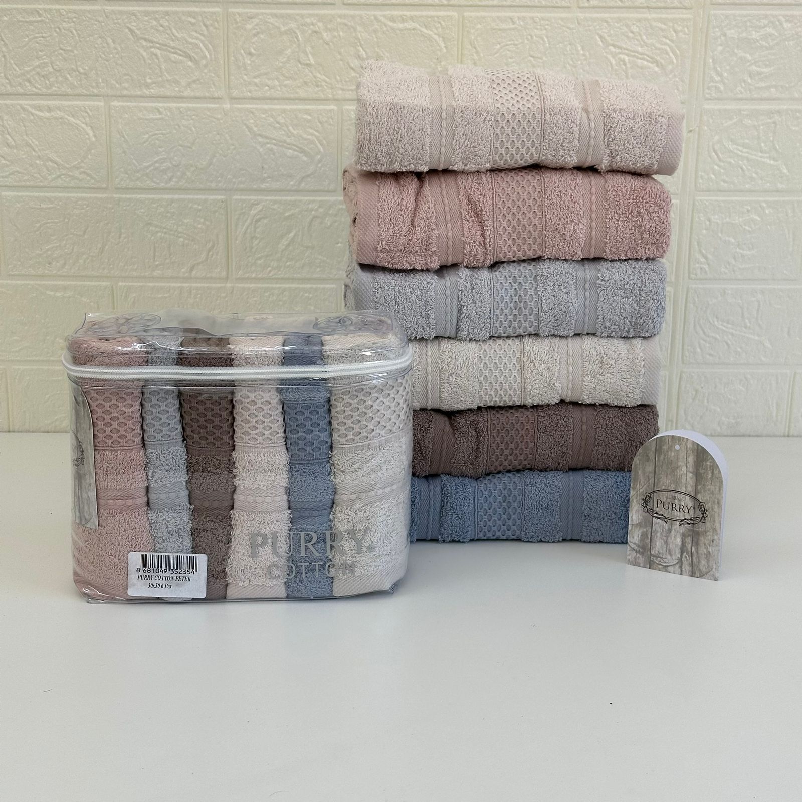 Offre Spéciale 12 Serviettes de Bain Coton 90*50 cm / 50*30 cm