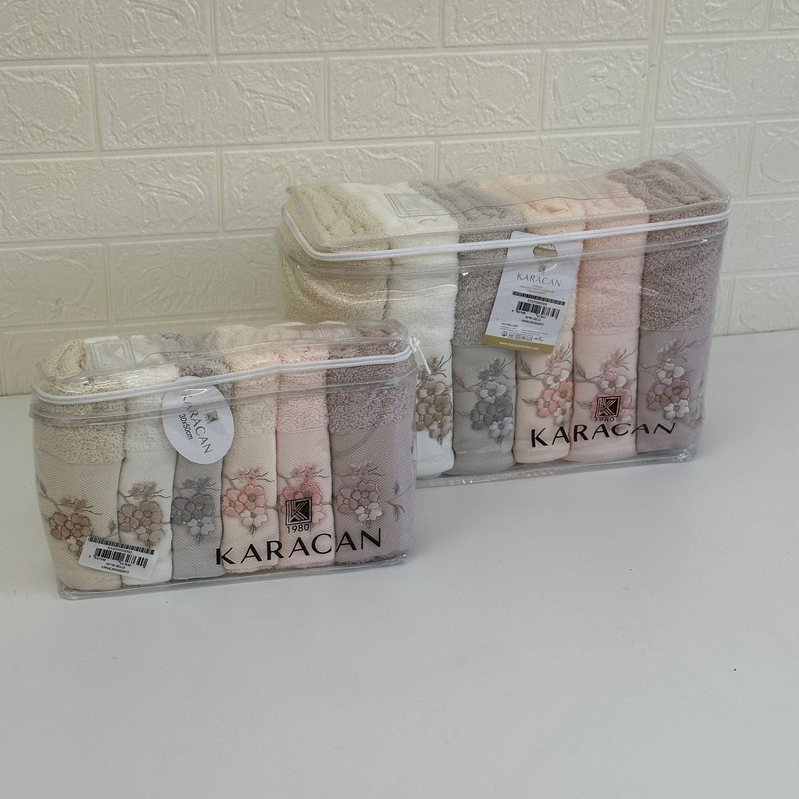 Offre Spéciale 12 Serviettes de Bain Coton 90*50 cm / 50*30 cm