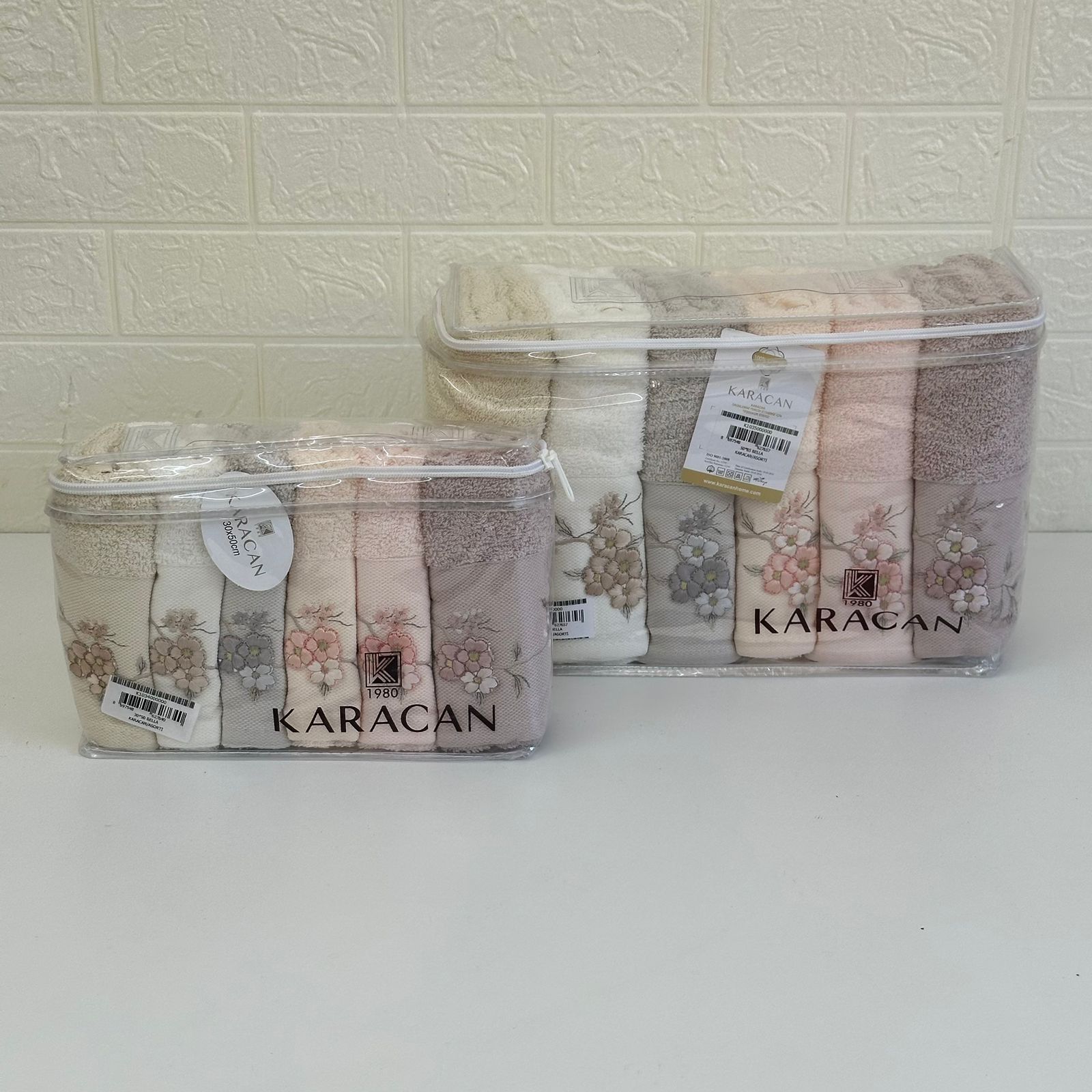 Offre Spéciale 12 Serviettes de Bain Coton 90*50 cm / 50*30 cm