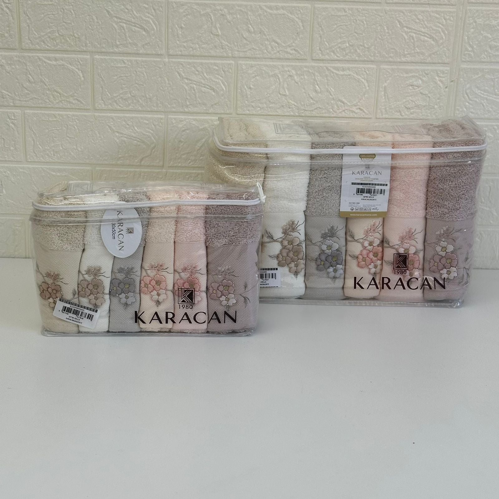 Offre Spéciale 12 Serviettes de Bain Coton 90*50 cm / 50*30 cm