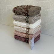 Lot de 6 serviettes de Bain en Coton Ultra Lux - Haut Qualité