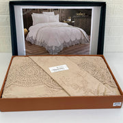 Parure de Lit Kamraya Haut Couture 100% Coton 6 pièces