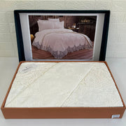 Parure de Lit Kamraya Haut Couture 100% Coton 6 pièces