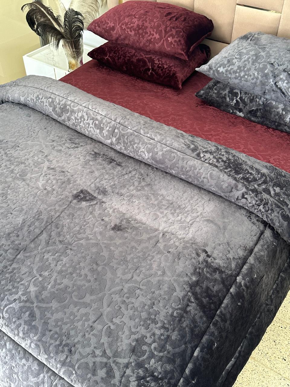 Ensemble Couette Double Face Polaire Ultra Douce 5 pièces