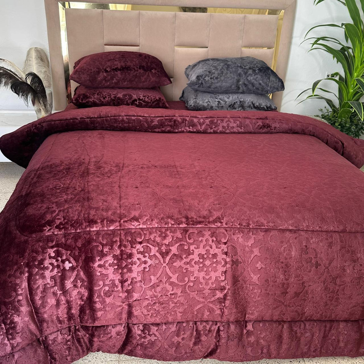 Ensemble Couette Double Face Polaire Ultra Douce 5 pièces