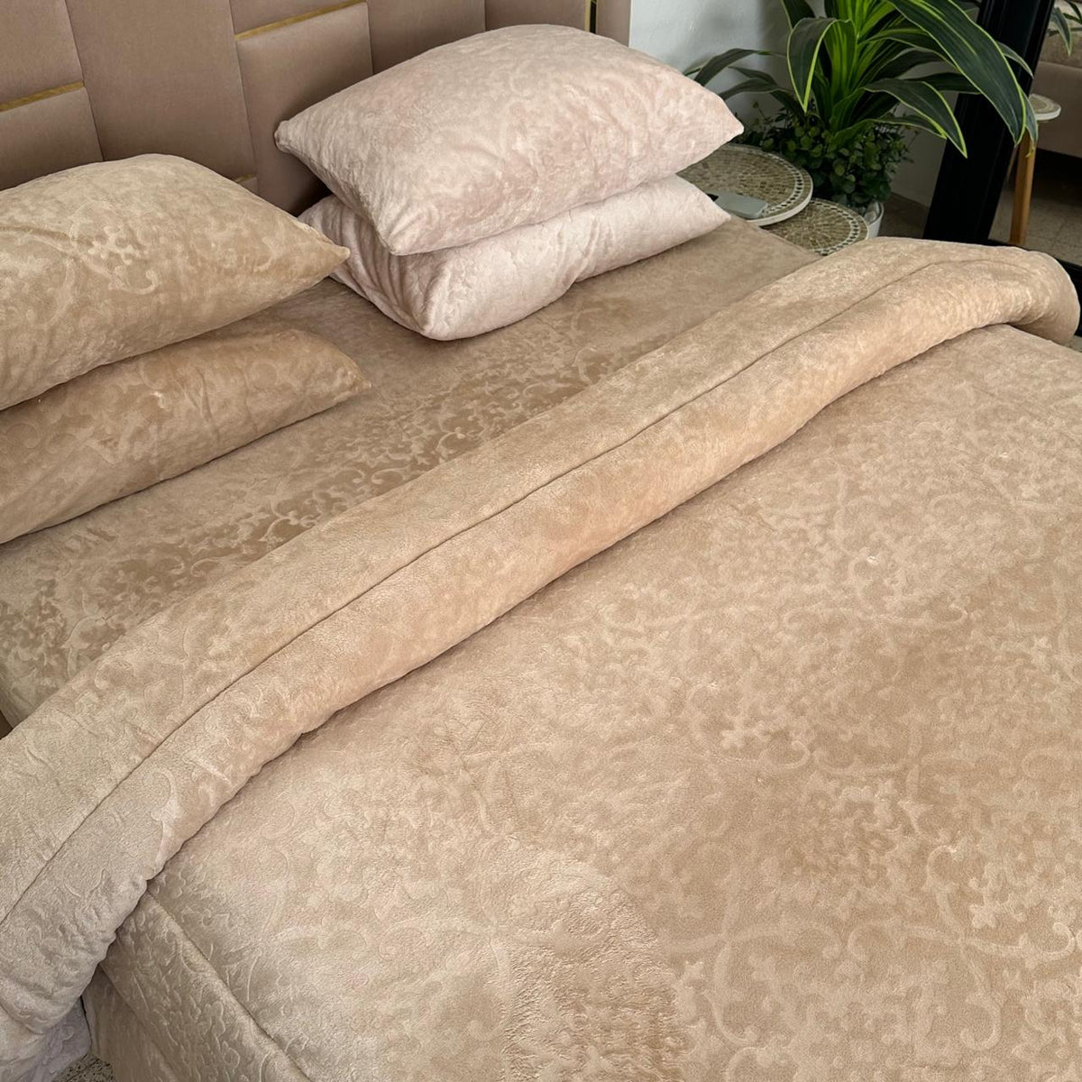 Ensemble Couette Double Face Polaire Ultra Douce 5 pièces