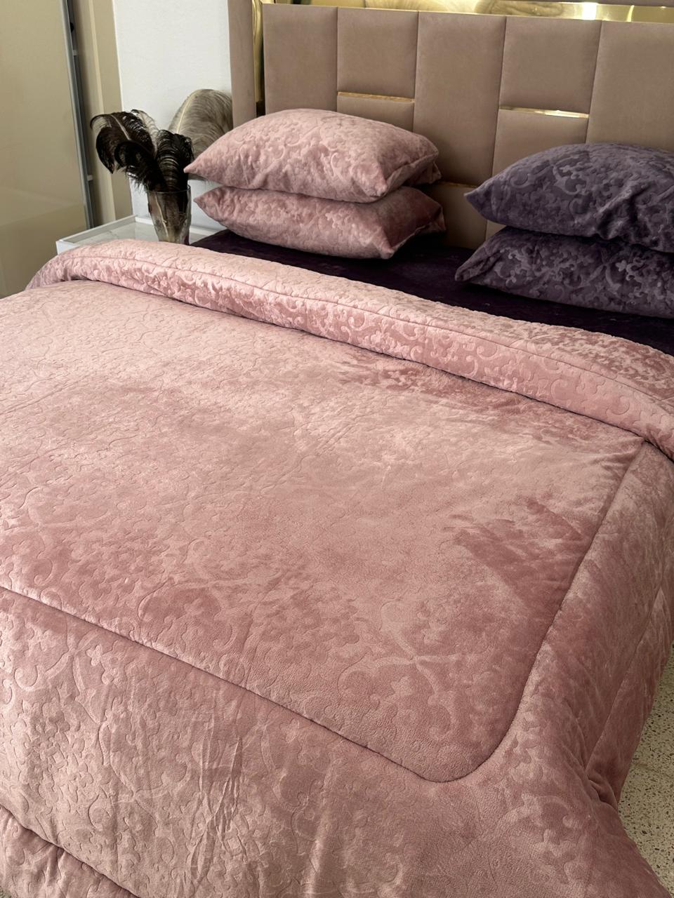 Ensemble Couette Double Face Polaire Ultra Douce 5 pièces