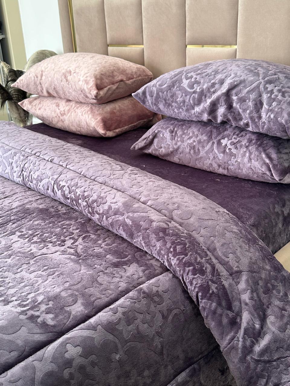 Ensemble Couette Double Face Polaire Ultra Douce 5 pièces