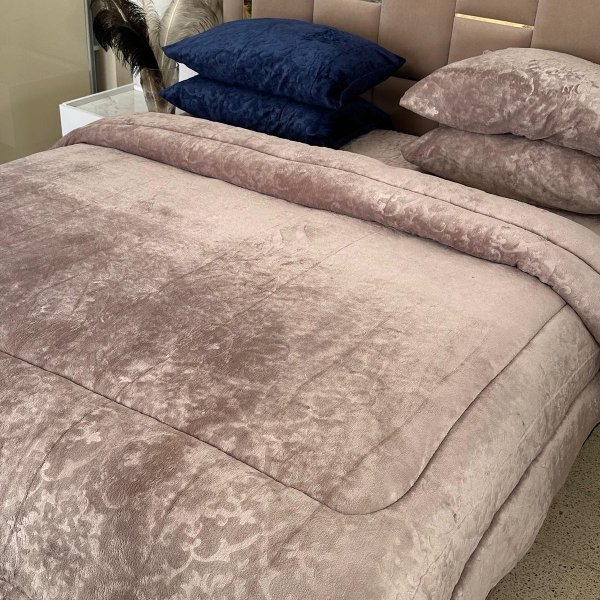 Ensemble Couette Double Face Polaire Ultra Douce 5 pièces