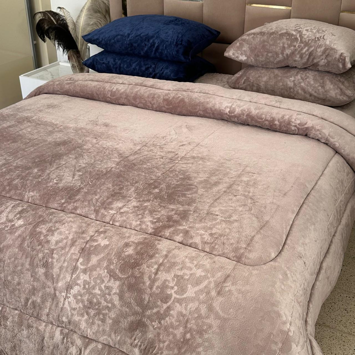 Ensemble Couette Double Face Polaire Ultra Douce 5 pièces
