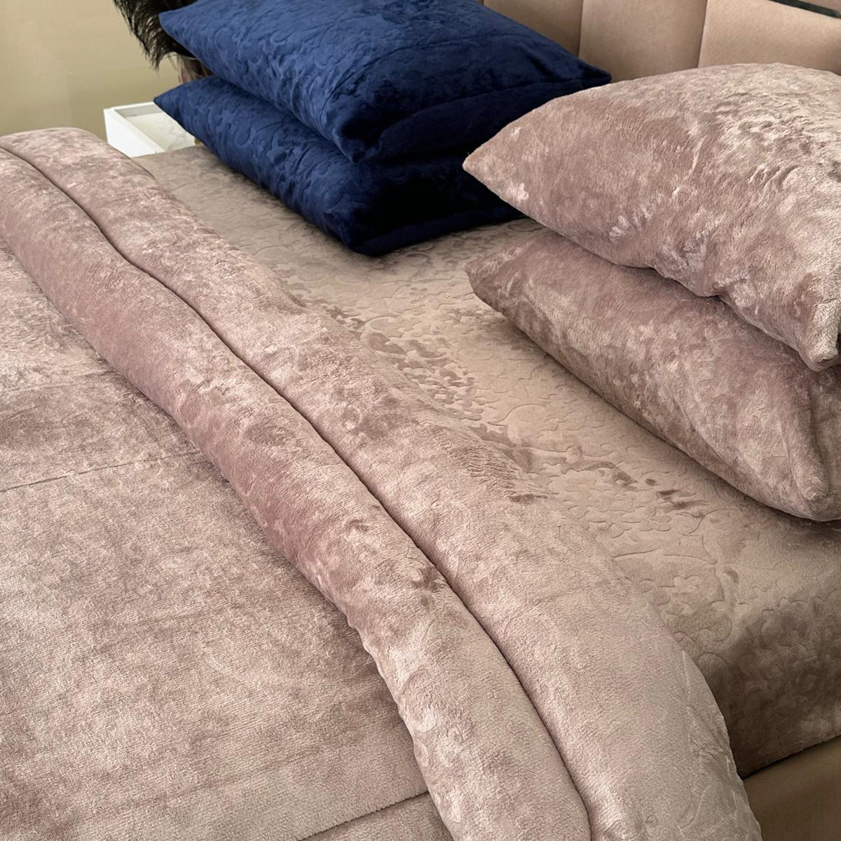 Ensemble Couette Double Face Polaire Ultra Douce 5 pièces