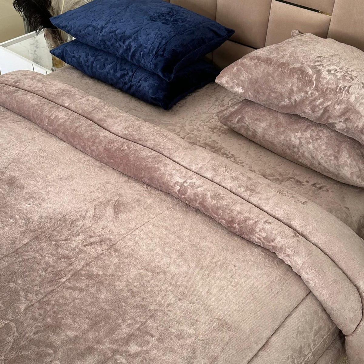 Ensemble Couette Double Face Polaire Ultra Douce 5 pièces