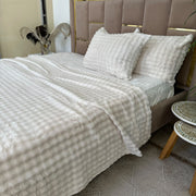 Plaid 2 places 230*250 cm En Polaire Douce Avec 2 taies d'oreillers
