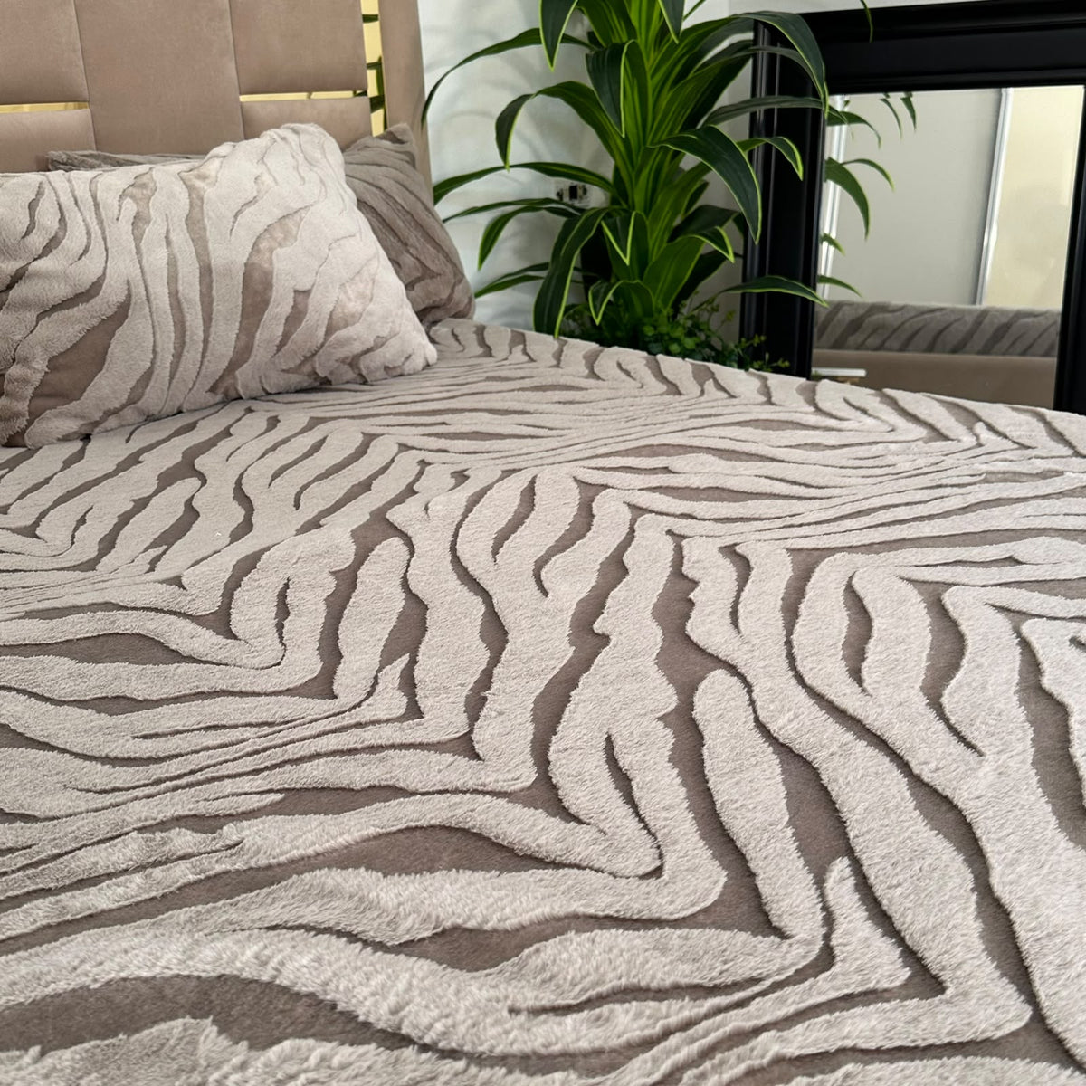Housse De Matelas Forrure de Lapin