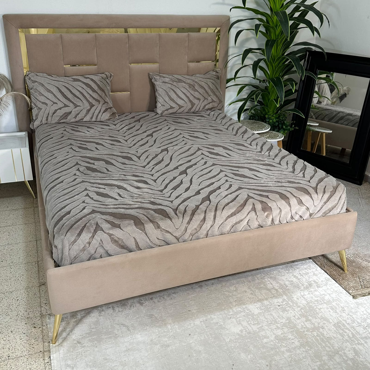 Housse De Matelas Forrure de Lapin