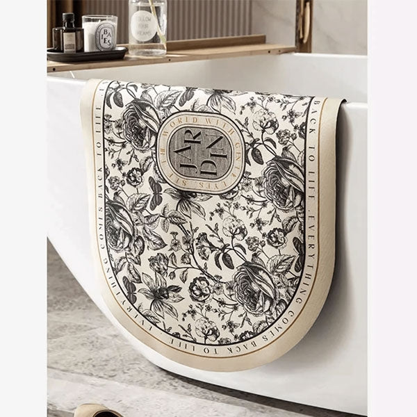Ensemble 2 Tapis Salle Design Moderne Antidérapante , Absorbante