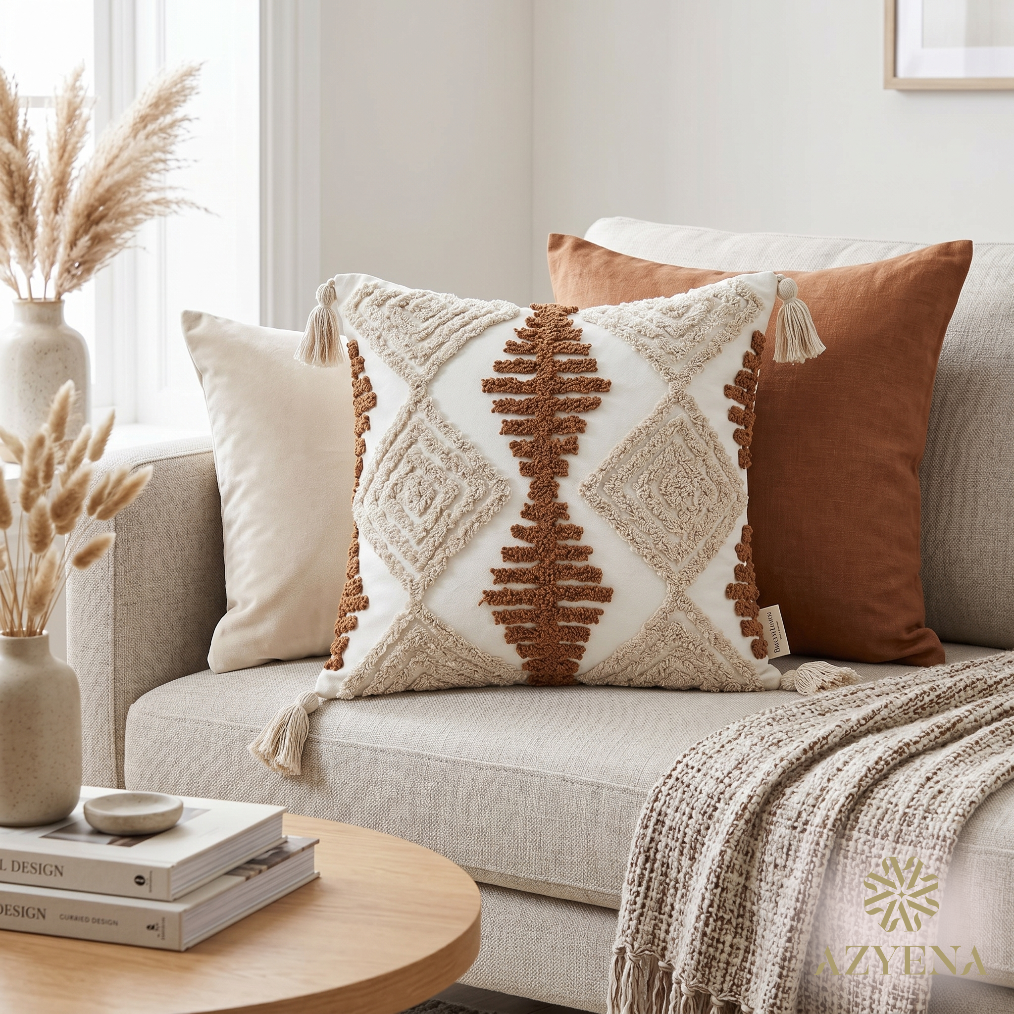 Coussin décoratif carré 45×45 cm