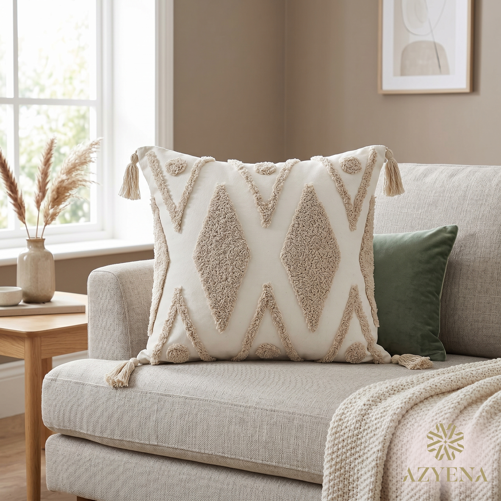 Coussin décoratif carré 45×45 cm