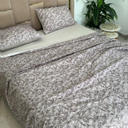Parure de Lit 4 pièces en 100% Satin de coton
