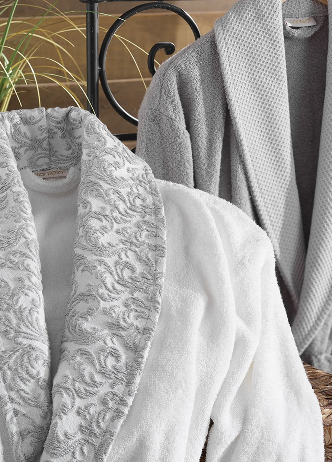 Ensemble Magnifique de Peignoirs Janset - 6 Pièces en Coton Turc de Qualité Supérieure